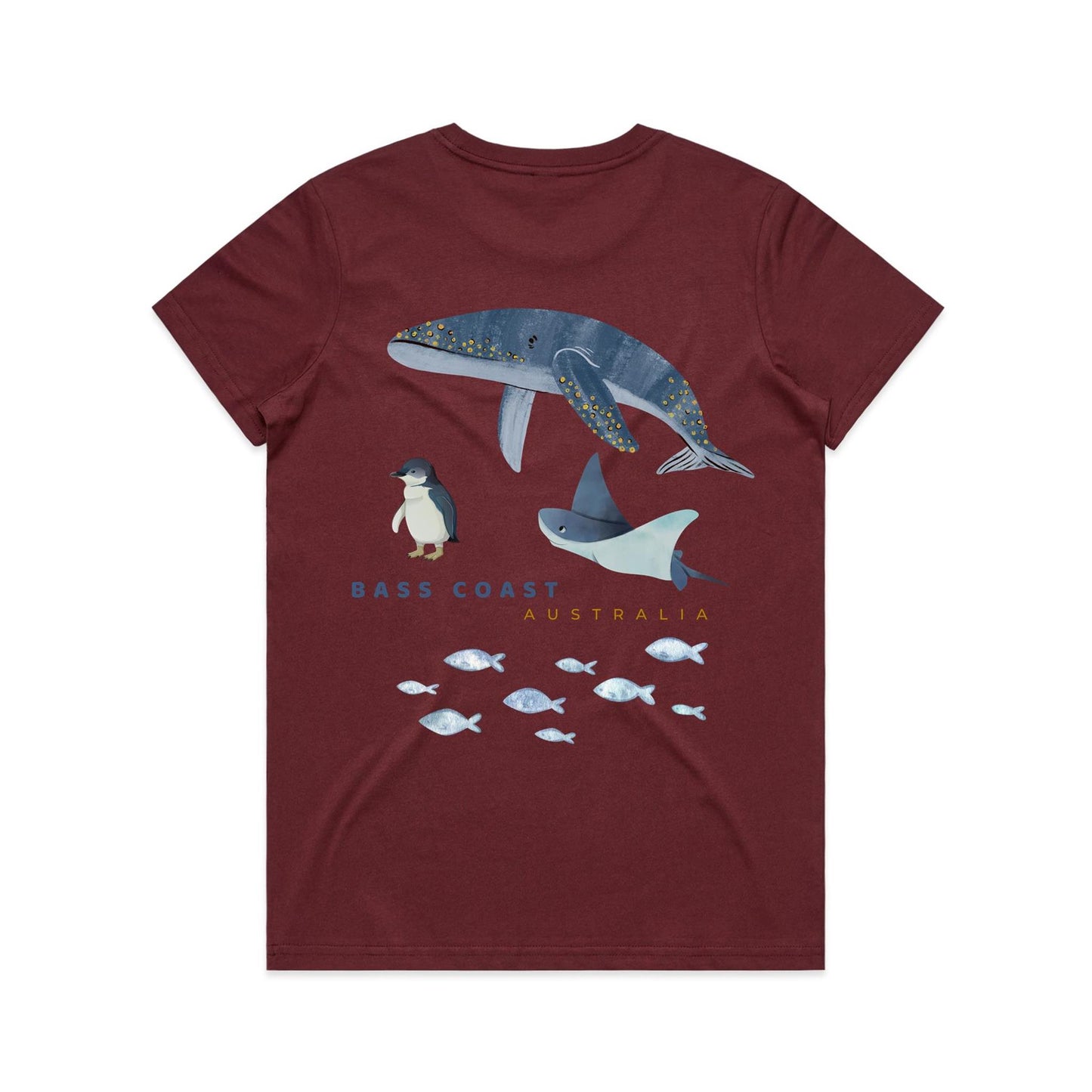 Women's Classic Tee - Bass Coast Sealife