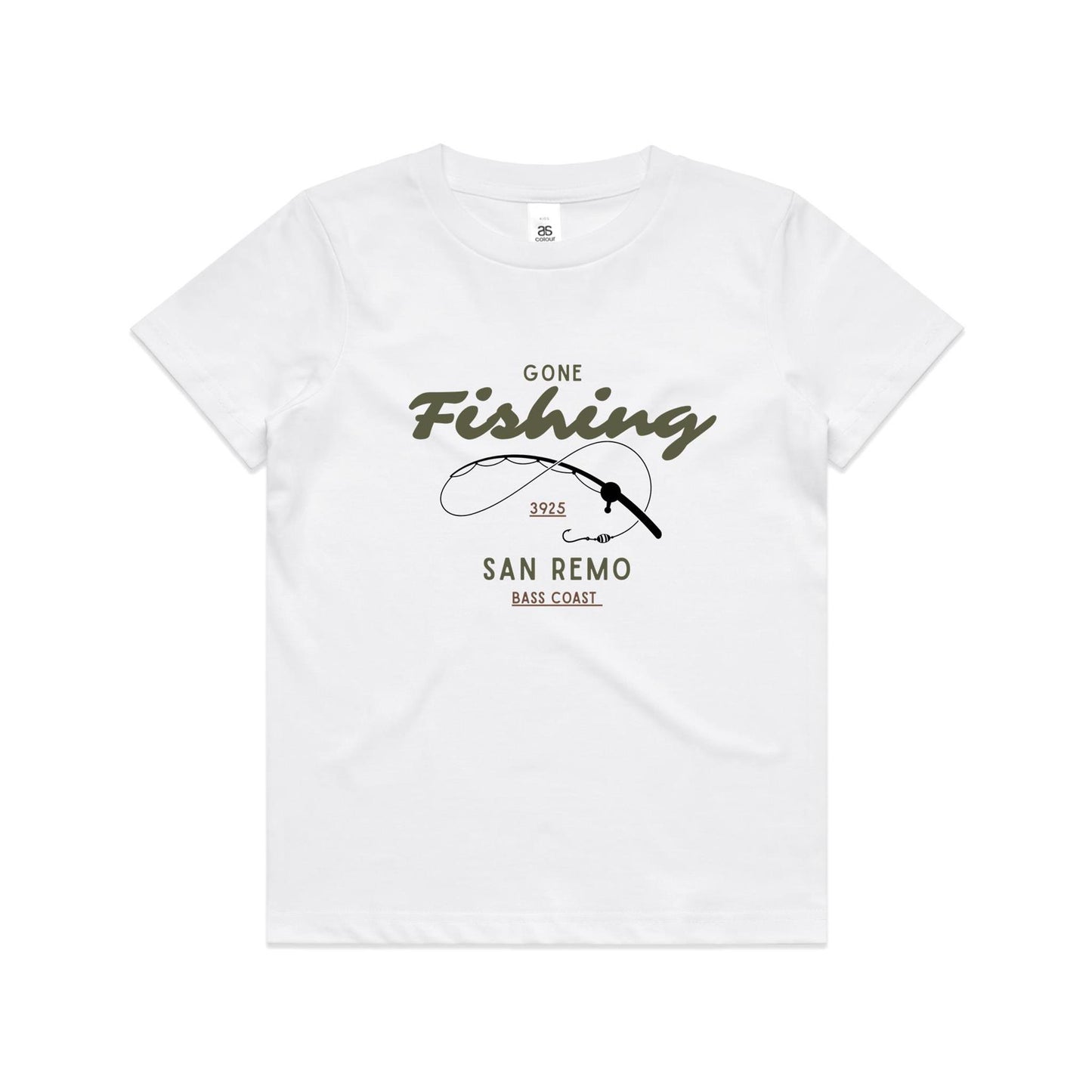 Kids Tee - Gone Fishing San Remo