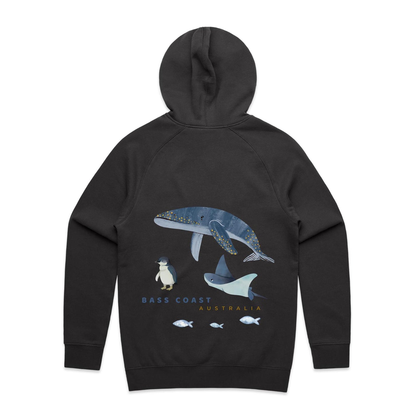 Mid Weight Hoodie - Bass Coast Sealife