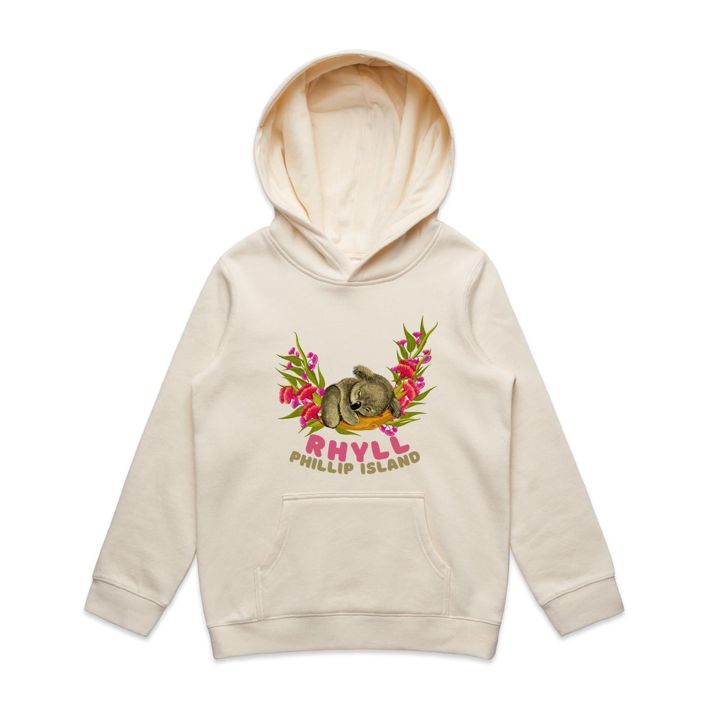 Kids Mid Weight Hoodie - Rhyll Koala