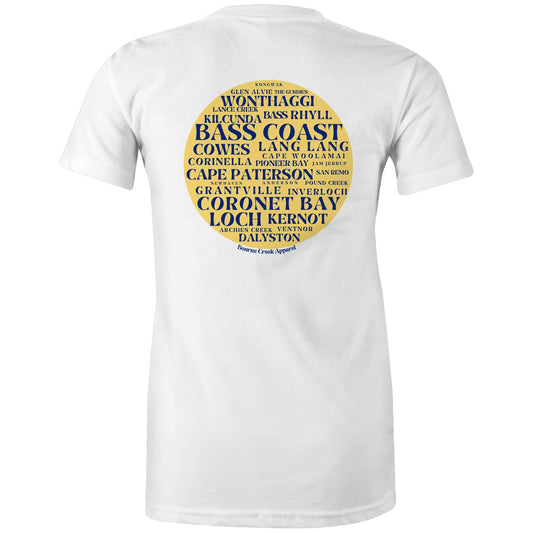Woman's Classic Tee - Circle of Towns