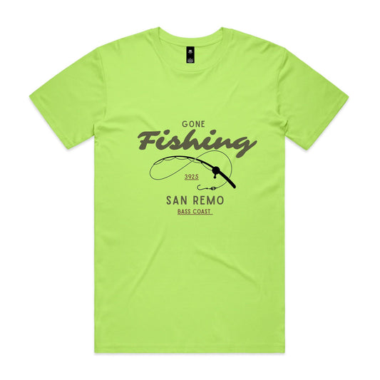 Men's Classic Tee - Gone Fishing San Remo