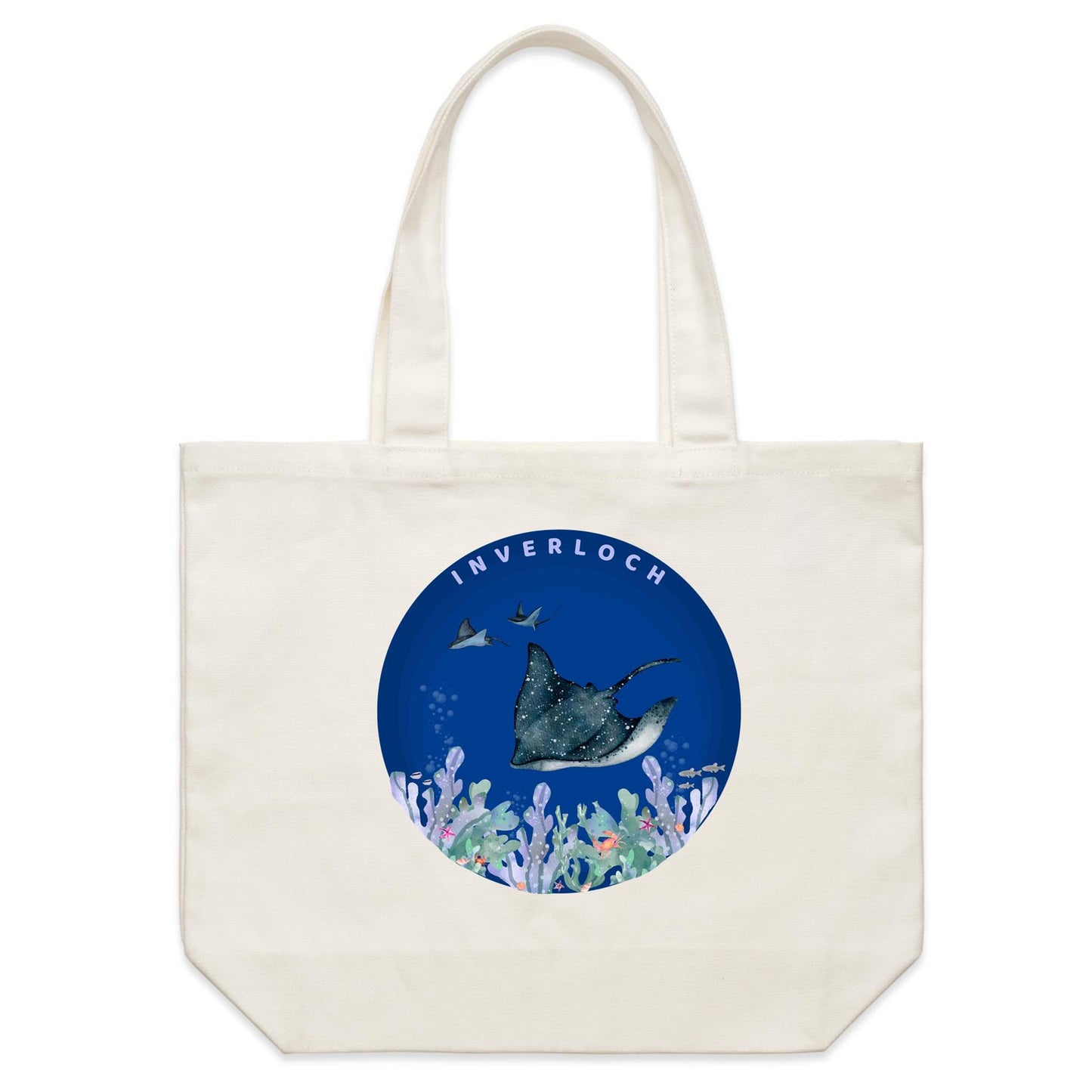 Shoulder Tote Bag - Inverloch Ocean