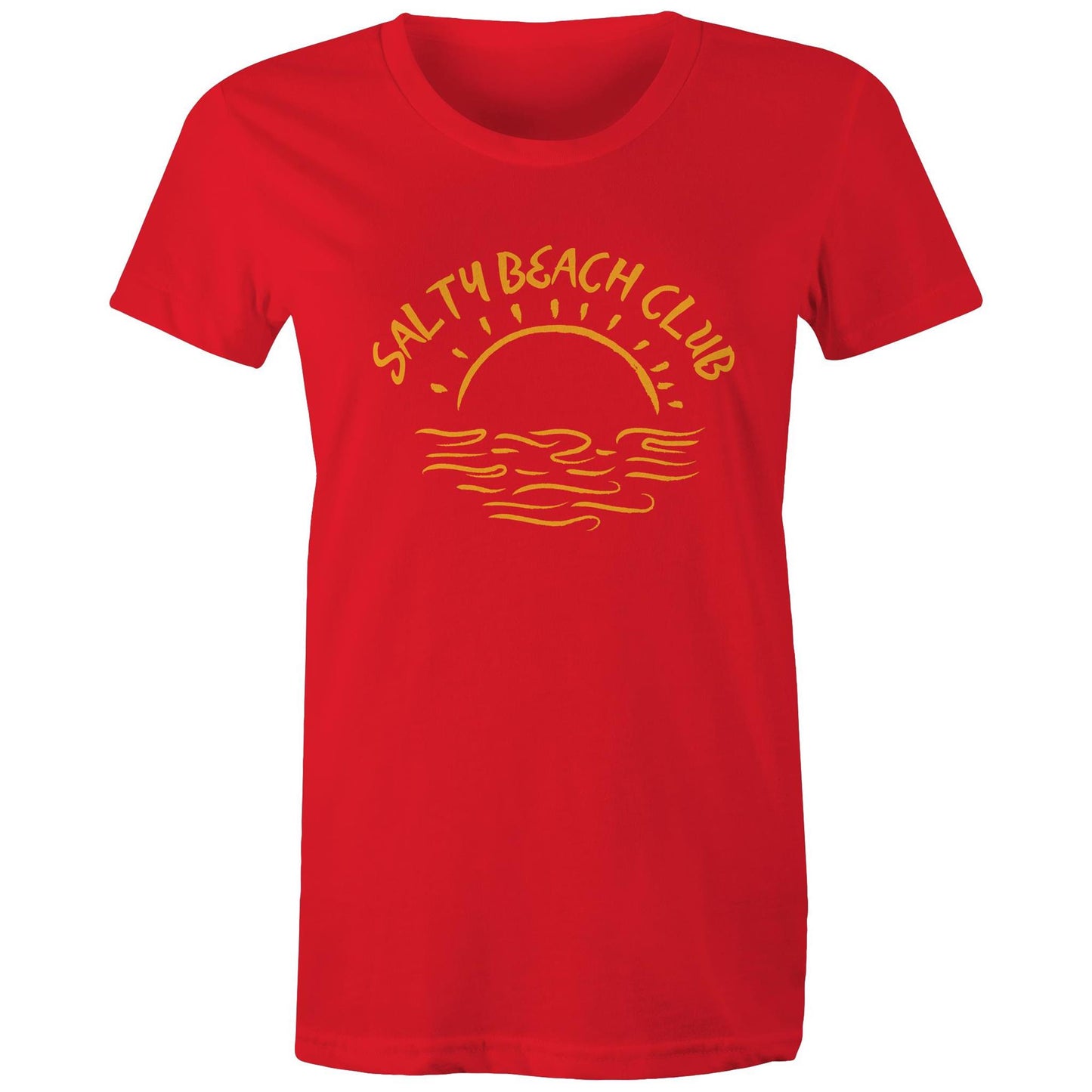 Woman's Classic Tee - Salty Beach Club