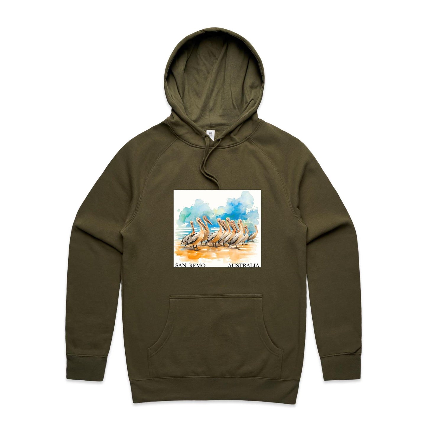 Mid Weight Hoodie - San Remo Pelicans