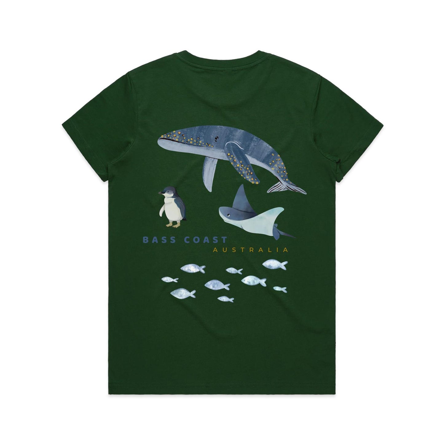 Women's Classic Tee - Bass Coast Sealife