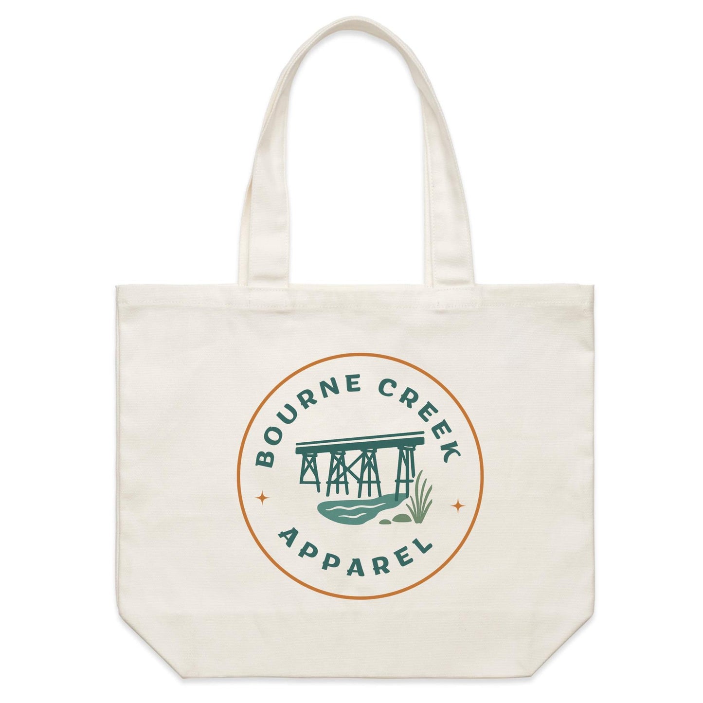 Shoulder Tote Bag - Logo
