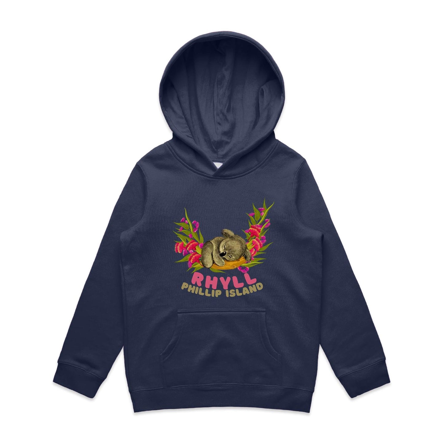 Kids Mid Weight Hoodie - Rhyll Koala