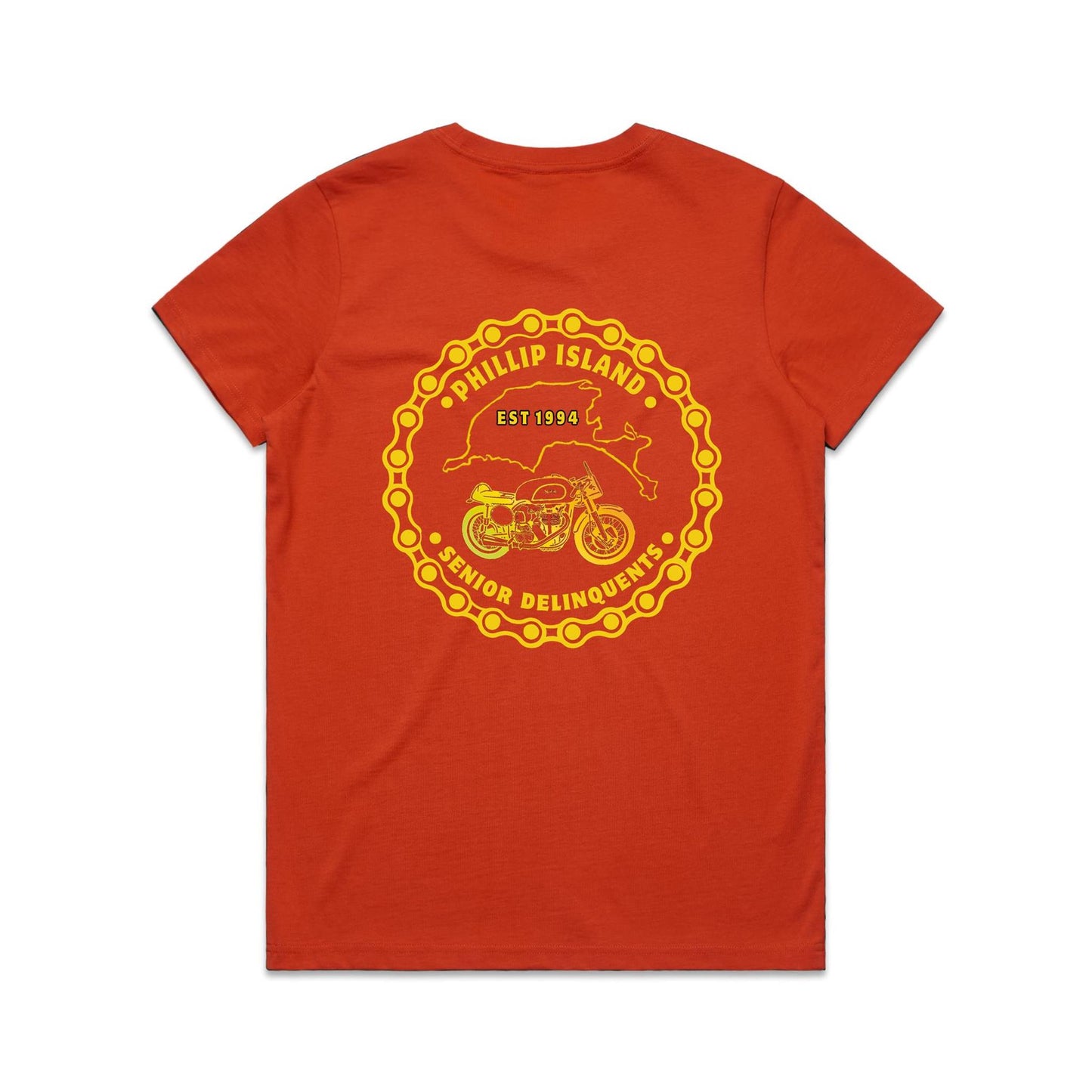 Woman's Classic Tee - P.I.S.D (ALL YELLOW)