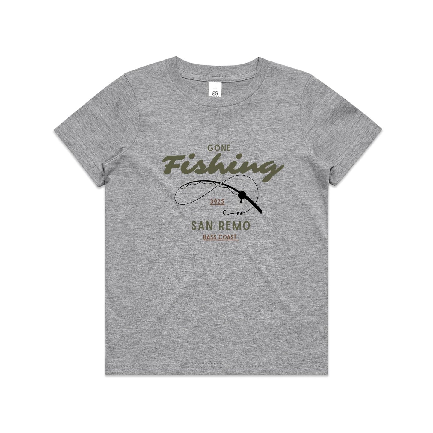 Kids Tee - Gone Fishing San Remo