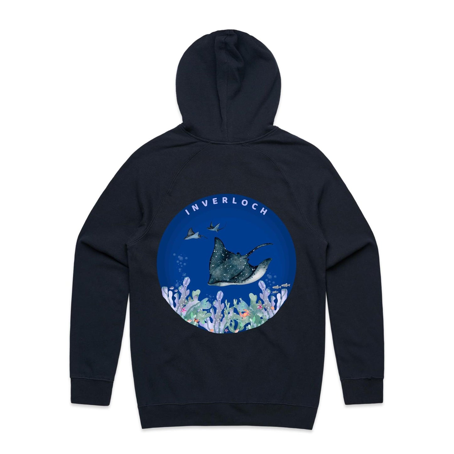 Mid Weight Hoodie - Inverloch Ocean