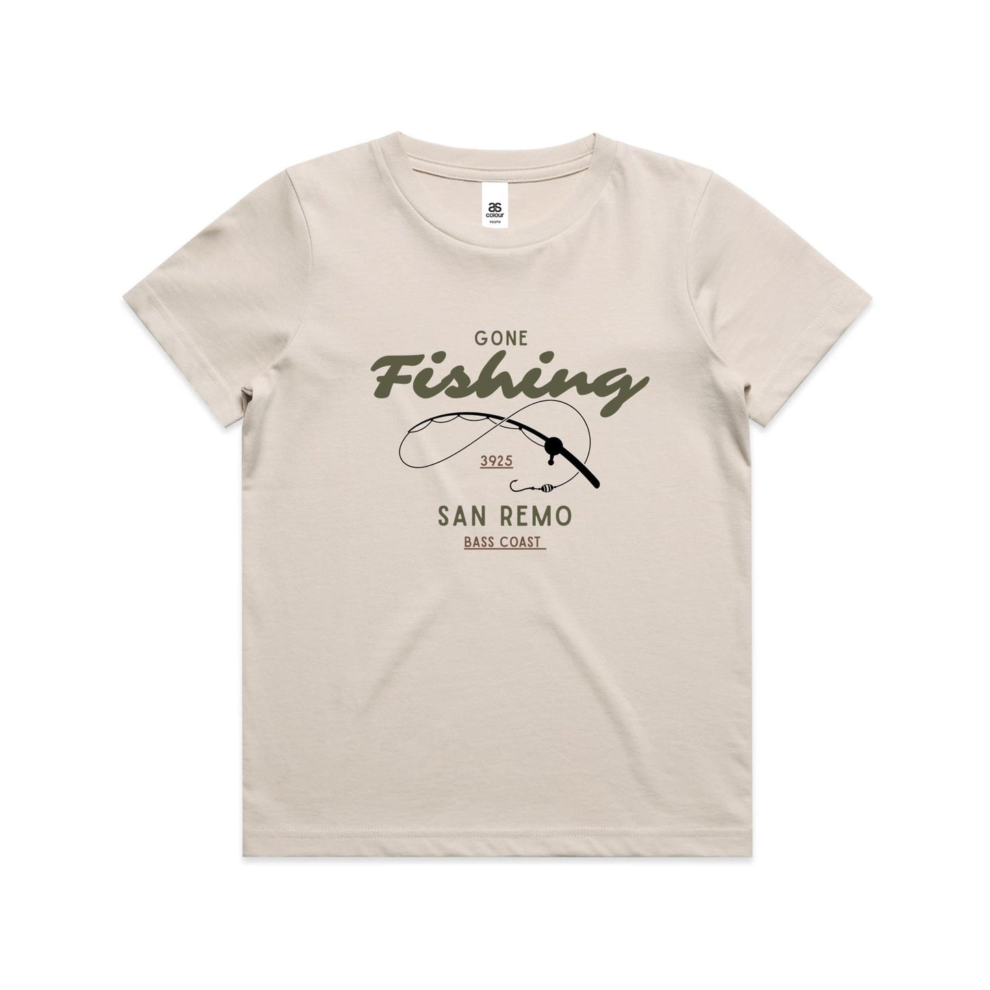 Kids Tee - Gone Fishing San Remo