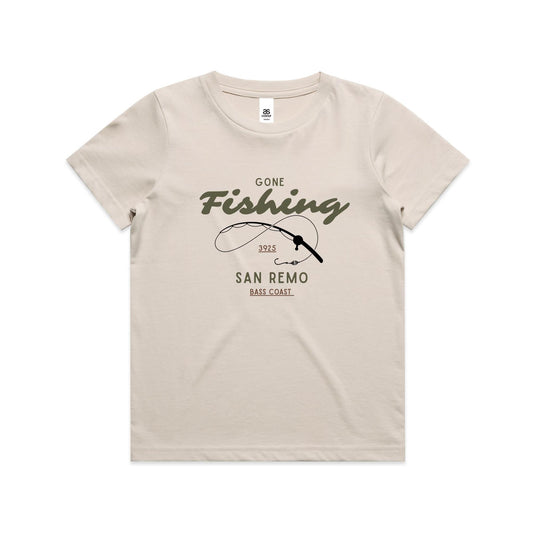 Kids Tee - Gone Fishing San Remo