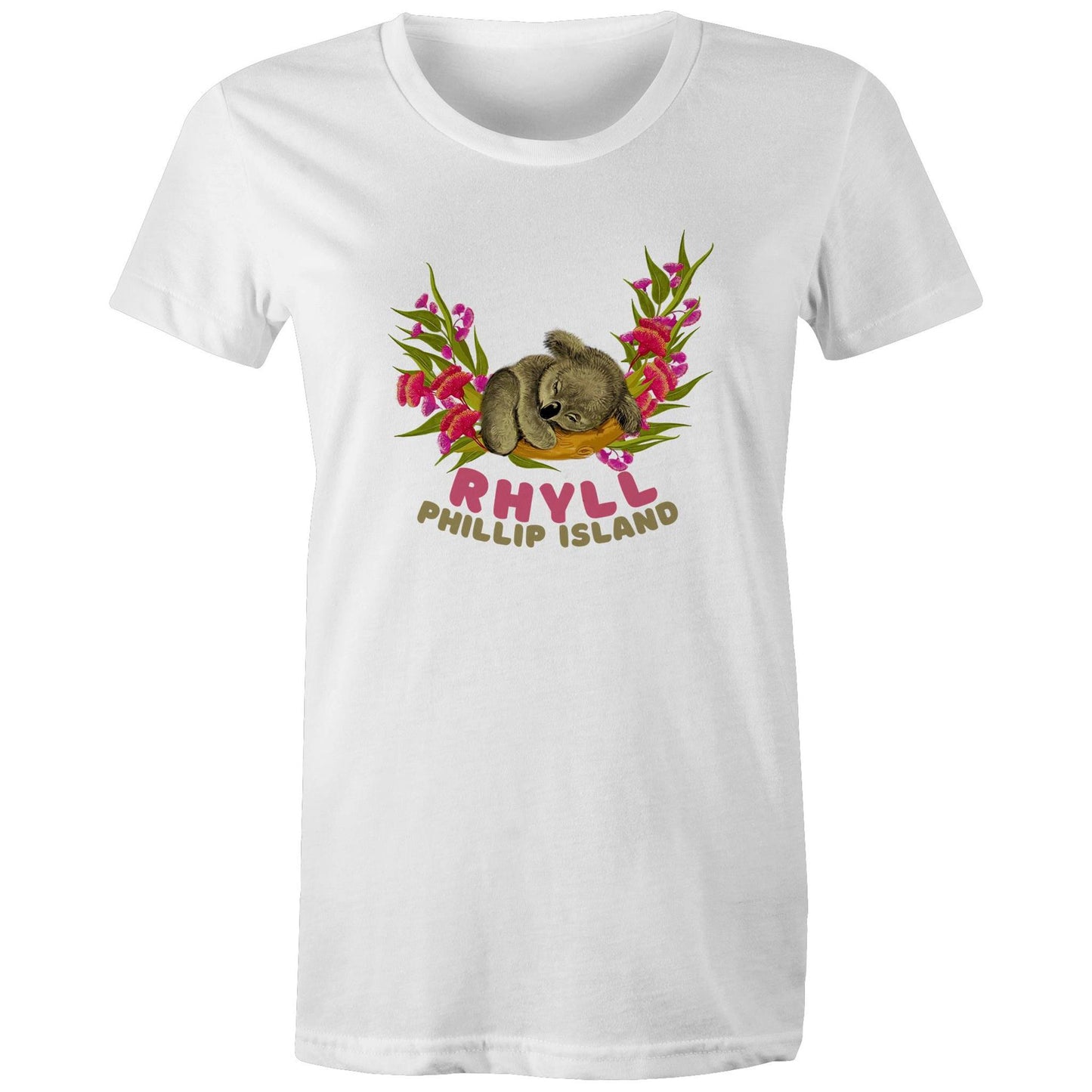 Woman's Classic Tee - Rhyll Koala