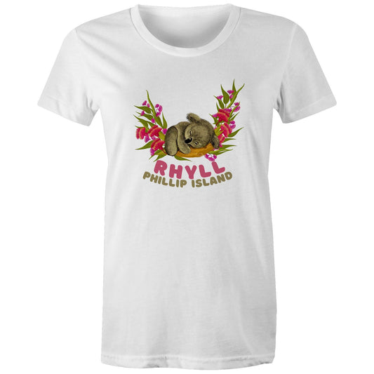 Woman's Classic Tee - Rhyll Koala