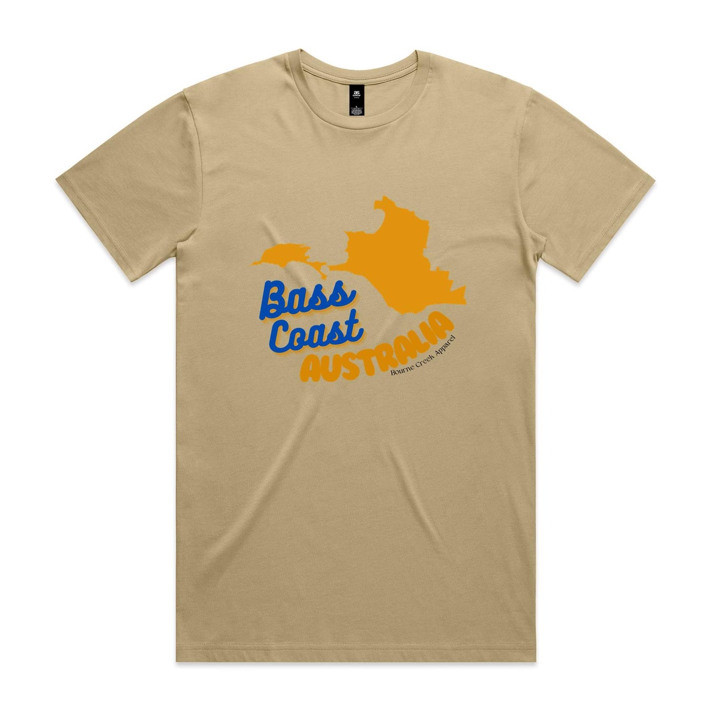 Men's Classic Tee - Bass Coast Map