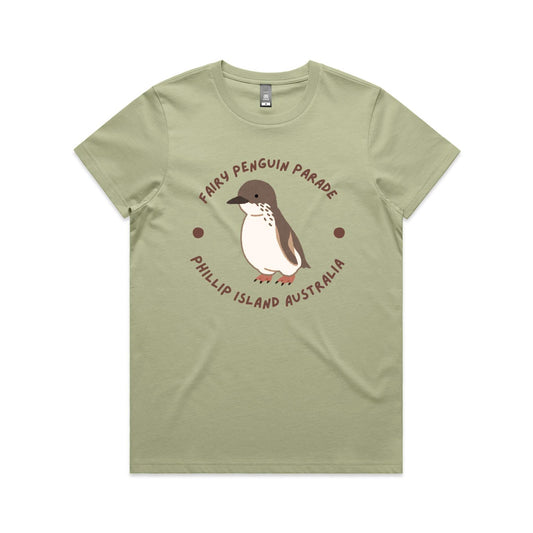 Woman's Classic Tee - Penguin Parade