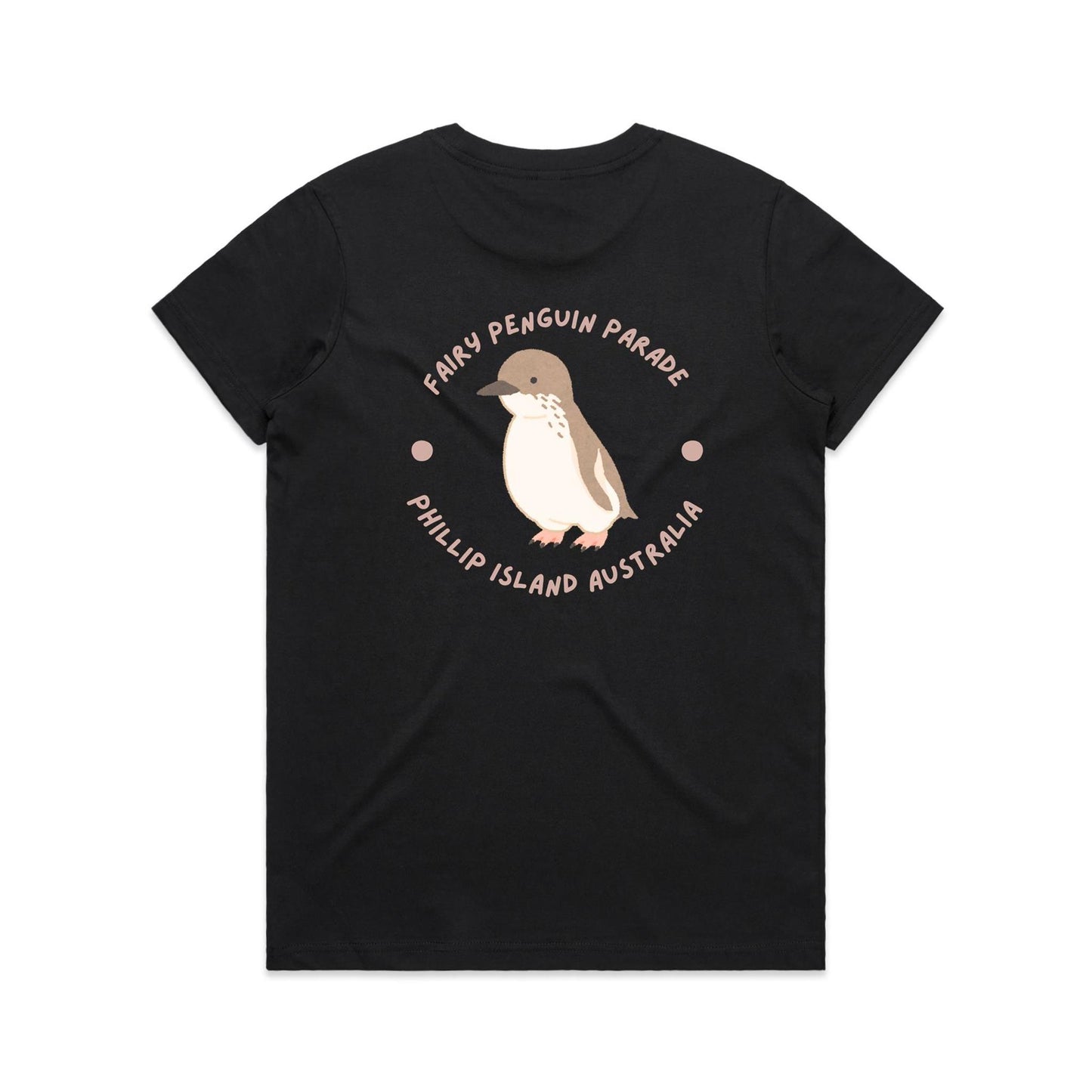 Woman's Classic Tee - Penguin Parade (Double Sided)